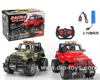Remote-controlled off-road vehicle