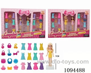 TWO 3.5 INCH FRAGRANCE BARBIE