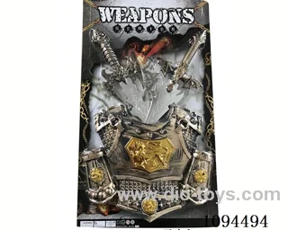 BRONZE WEAPON SUIT ARMOR, DOUBLE SWORD AND DOUBLE WRIST GUARD (GCC)