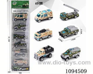 alloy vehicle 6PCS