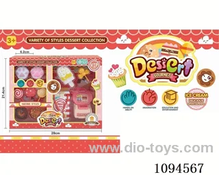 Dessert family simulation model Funny kitchen toys Educational cognitive toys