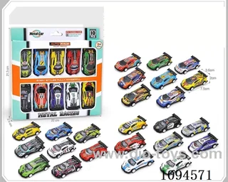 pull back alloy car