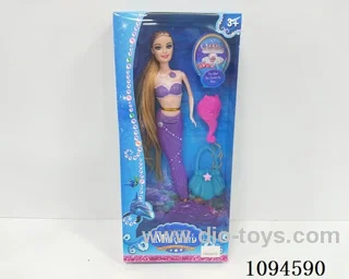 11.5-inch illuminated mermaid
