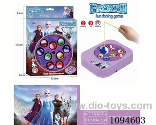 Frozen Electric Fishing Platform (9 Fish) Purple (CPC)