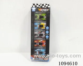 pull back alloy car 5PCS