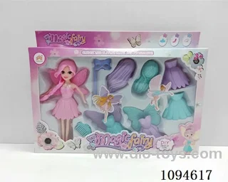 Fun assembly of 7-inch Flower Fairy
