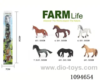 Solid horse suit (6PCS)