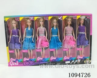 11.5-inch real size live hand Barbie (6PCS full box price)