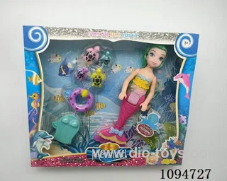 Nine inch mermaid
