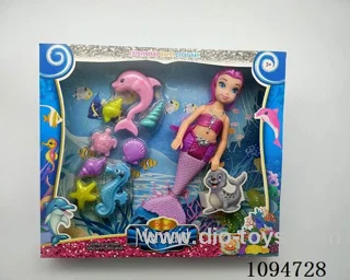 Nine inch mermaid