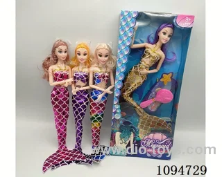 11.5-inch 12 joint Real Body Mermaid