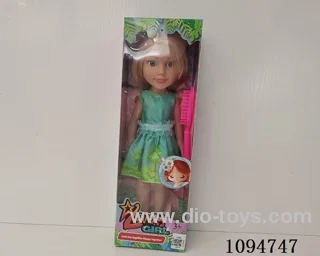 3D14 inch boxed girl with empty body and music