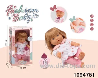 10 inch vinyl hand and foot doll