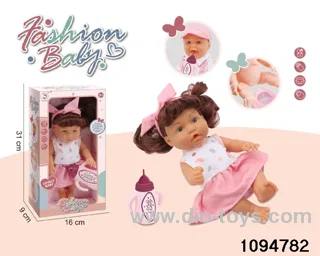 10 inch vinyl hand and foot doll
