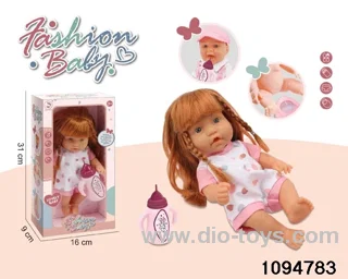 10 inch vinyl hand and foot doll