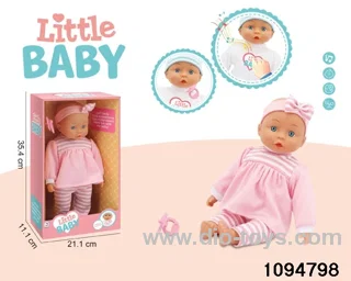 14 inch vinyl hand and foot doll with 24 sounds ic
