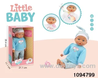 14 inch vinyl hand and foot doll with 24 sounds ic