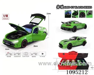 1:18 Mercedes-Benz AMG GT Alloy model Comeback Sound & Light Vehicle (4 PCS/box)