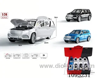 1:24 Maybach GLS600 Boilback Car (8 PCS/box)