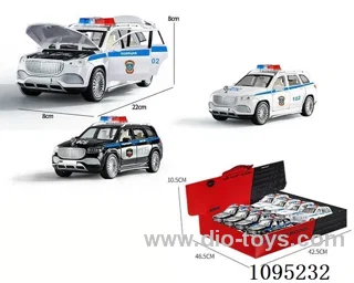 1:24 Maybach GLS600 Boilback - Russian Police car (8 PCS/box)
