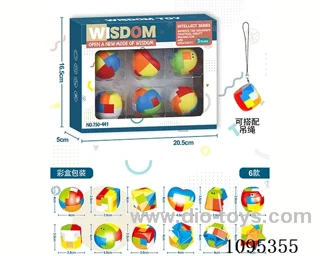 burr puzzle 6PCS