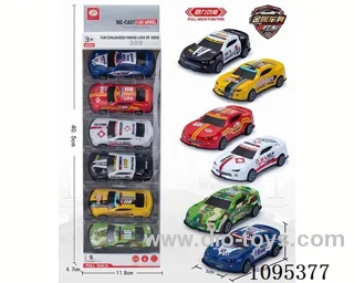 pull back alloy car 6PCS