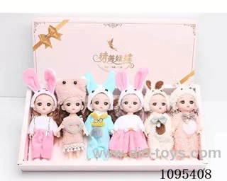 17CM doll 6PCS