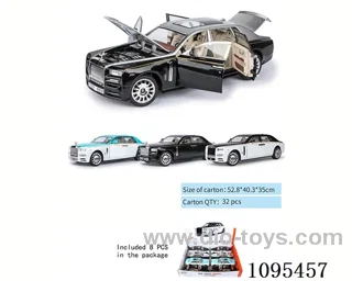 1:24 pull back alloy car W L/M