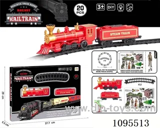 B/O Rail train W L/M not included battery