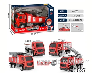 Inertia fire truck