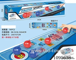 Curling tabletop game