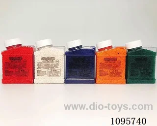 DRY WATER BOMB 7-8MM SMALL SQUARE BOTTLE 20,000 CAPSULES (FIVE-COLOR MIX, OPTIONAL COLOR)