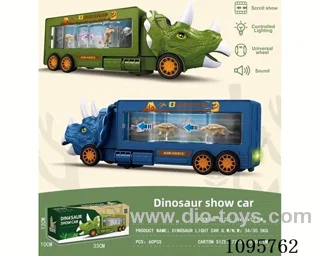 free wheel DINOSAUR  CAR with light