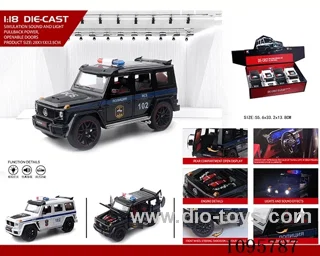 1：18 sliding alloy car