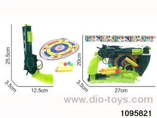 gun toys in OPP bag