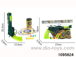gun toys in OPP bag