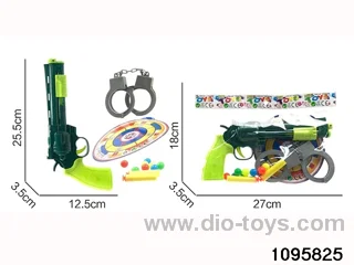 gun toys in OPP bag