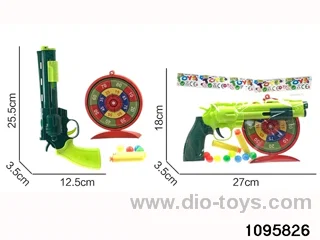 gun toys in OPP bag