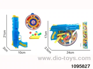 gun toys in OPP bag