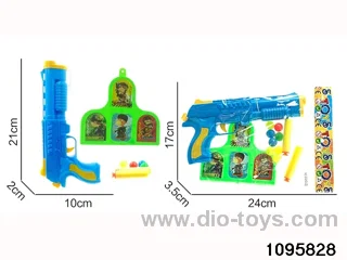 gun toys in OPP bag