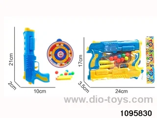 gun toys in OPP bag