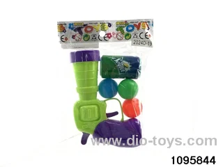 gun toys in OPP bag