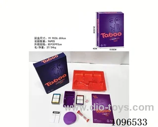 English Taboo word game