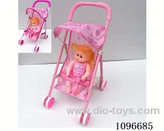 Iron cart +12 "girl doll