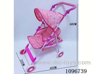 Large iron trolley/handle and seat height adjustable