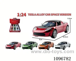 1:24 pull back alloy car