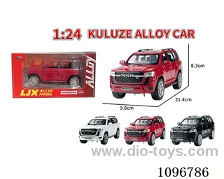 1:24 pull back alloy car