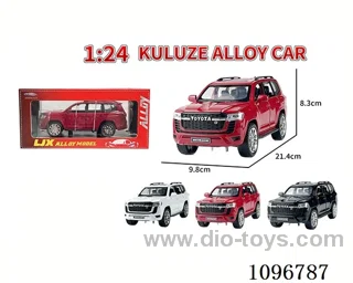 1:24 pull back alloy car