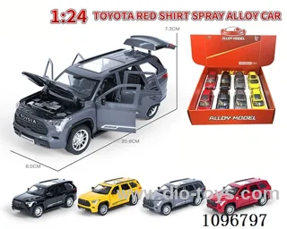 1:24 pull back alloy car