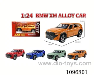 1:24 pull back alloy car